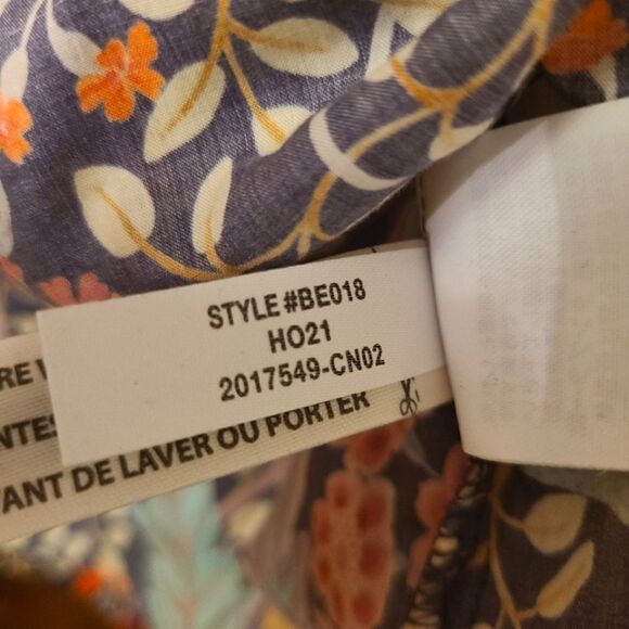 J. Crew Puff-sleeve top in Liberty Elm House Floral XXS - Picture 9 of 11